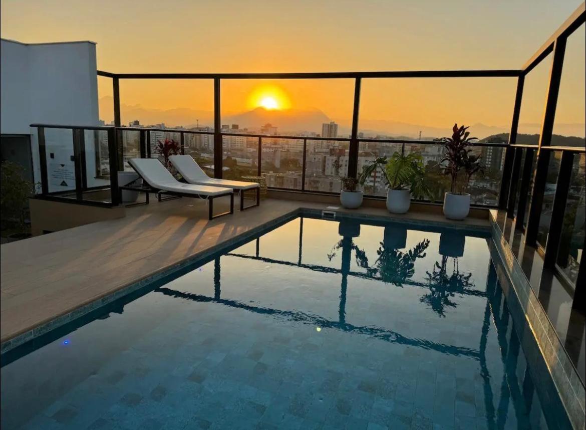 Apartamento Joinville Saguacu - Piscina Incrivel Buitenkant foto